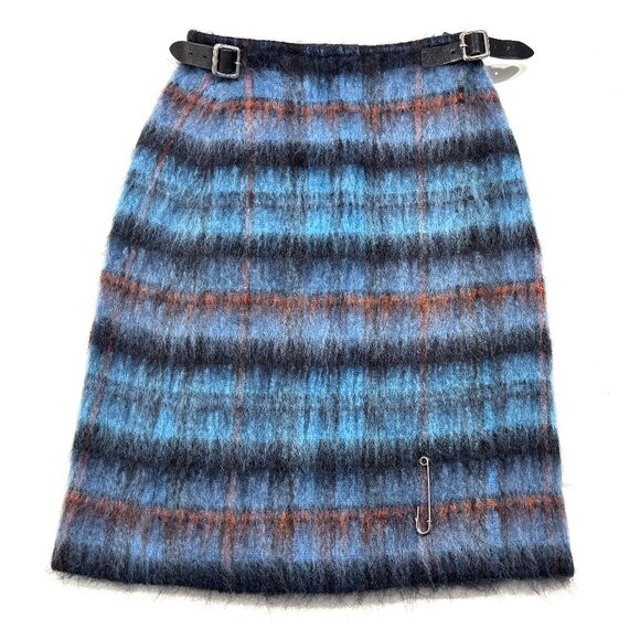 Rare Le Kilt, Dino 25 Tartan Brushed Mohair Wool by Scottish Designer - Picture 3 of 16